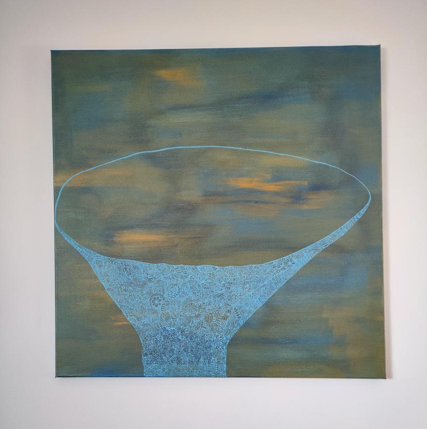 MISKA plátno 70x70 cm